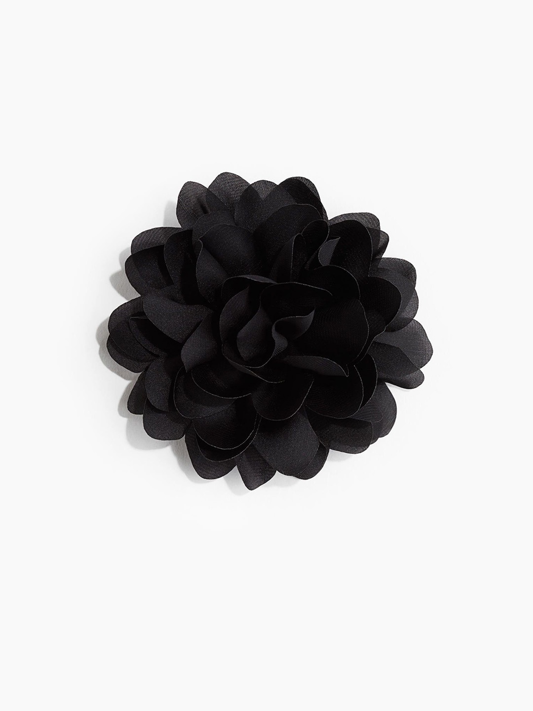 

H&M Flower-Shaped Brooch, Black