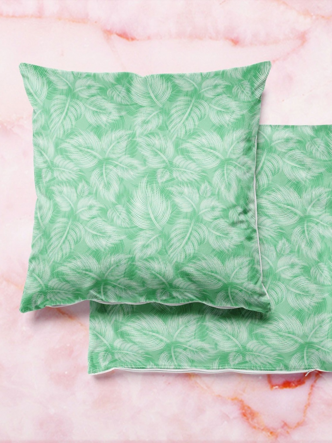 

ArtzFolio Multicoloured Set of 2 Velvet Square Cushion Covers, Multi