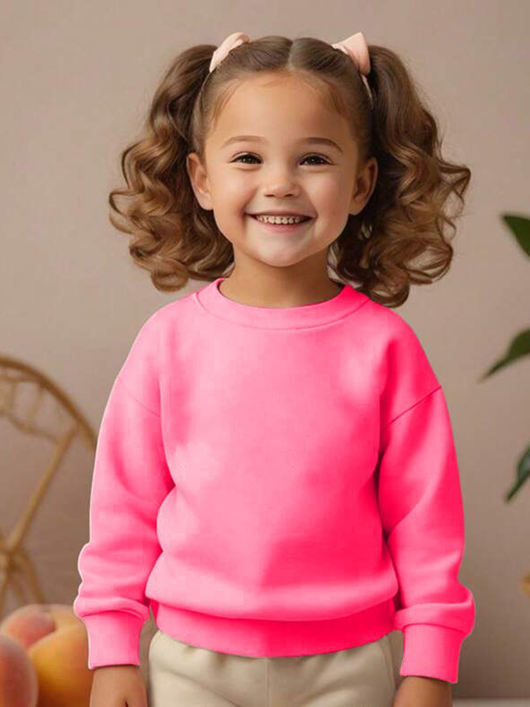 

TABADTOD Kids Pullover Dry Fit Sweatshirt, Pink