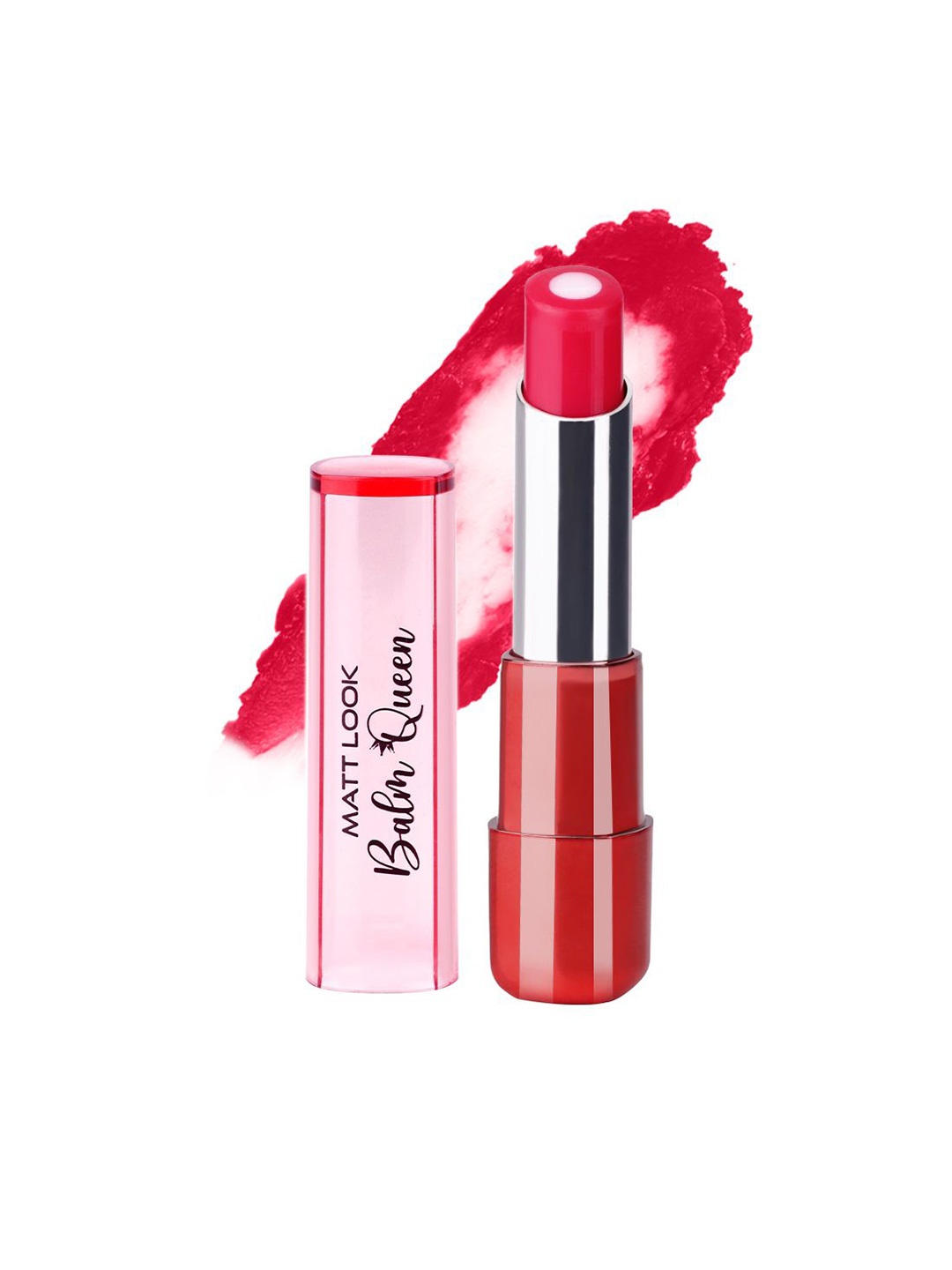 

MATTLOOK Set of 2 Lip Balm Queen With Vitamin E & Shea Butter - Super Strawberry, Red