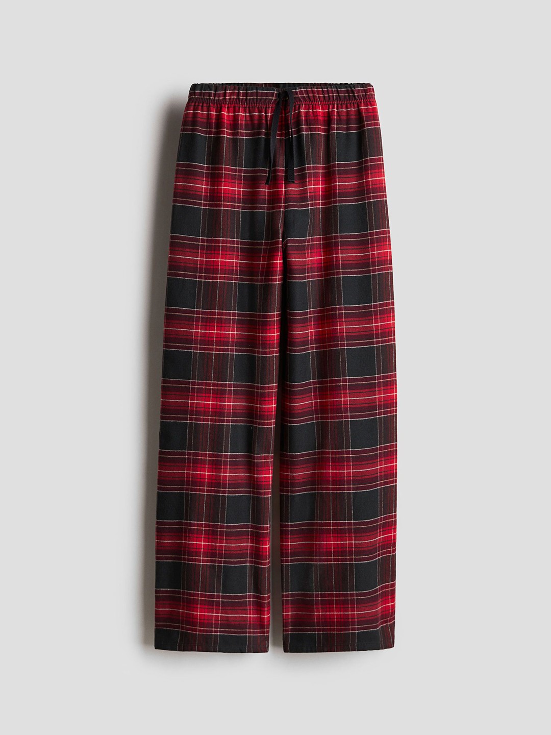 

H&M Girls Flannel Pyjama Bottoms, Red