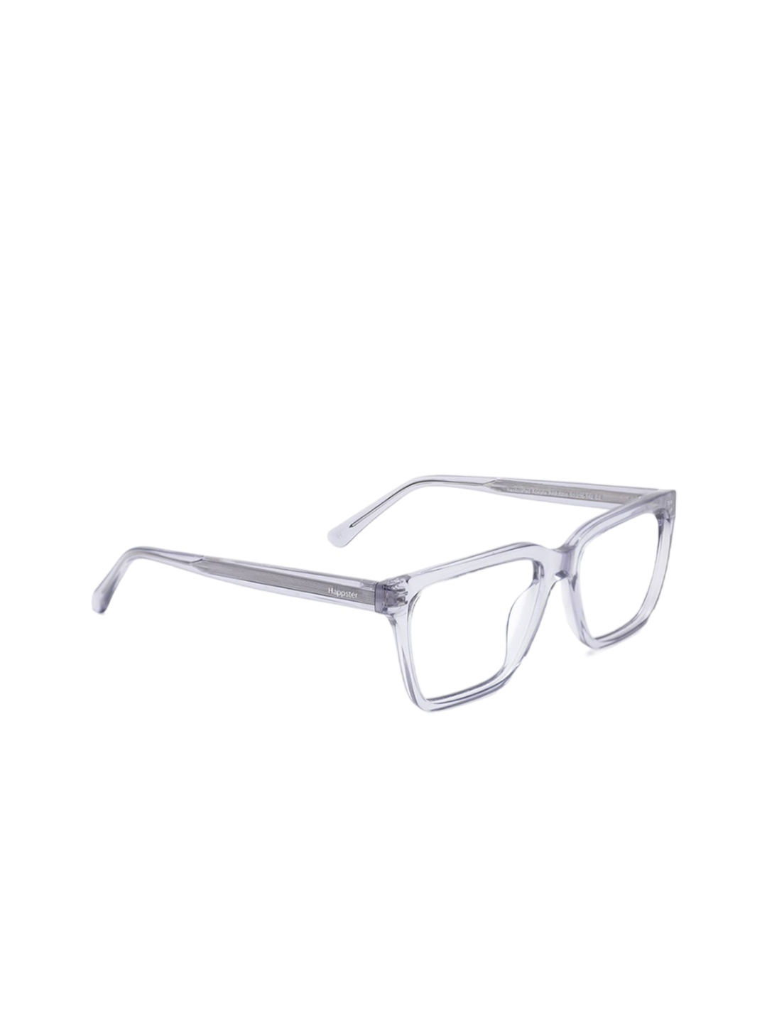 

Specsmakers Unisex Full Rim Rectangle Frames FSFCGYGY53HAP1204, Grey