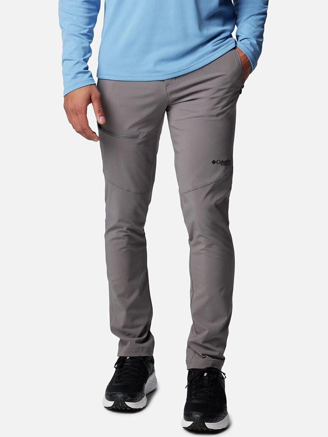 

Columbia Men Omni-Shade Titan Pass II Track Pants, Grey