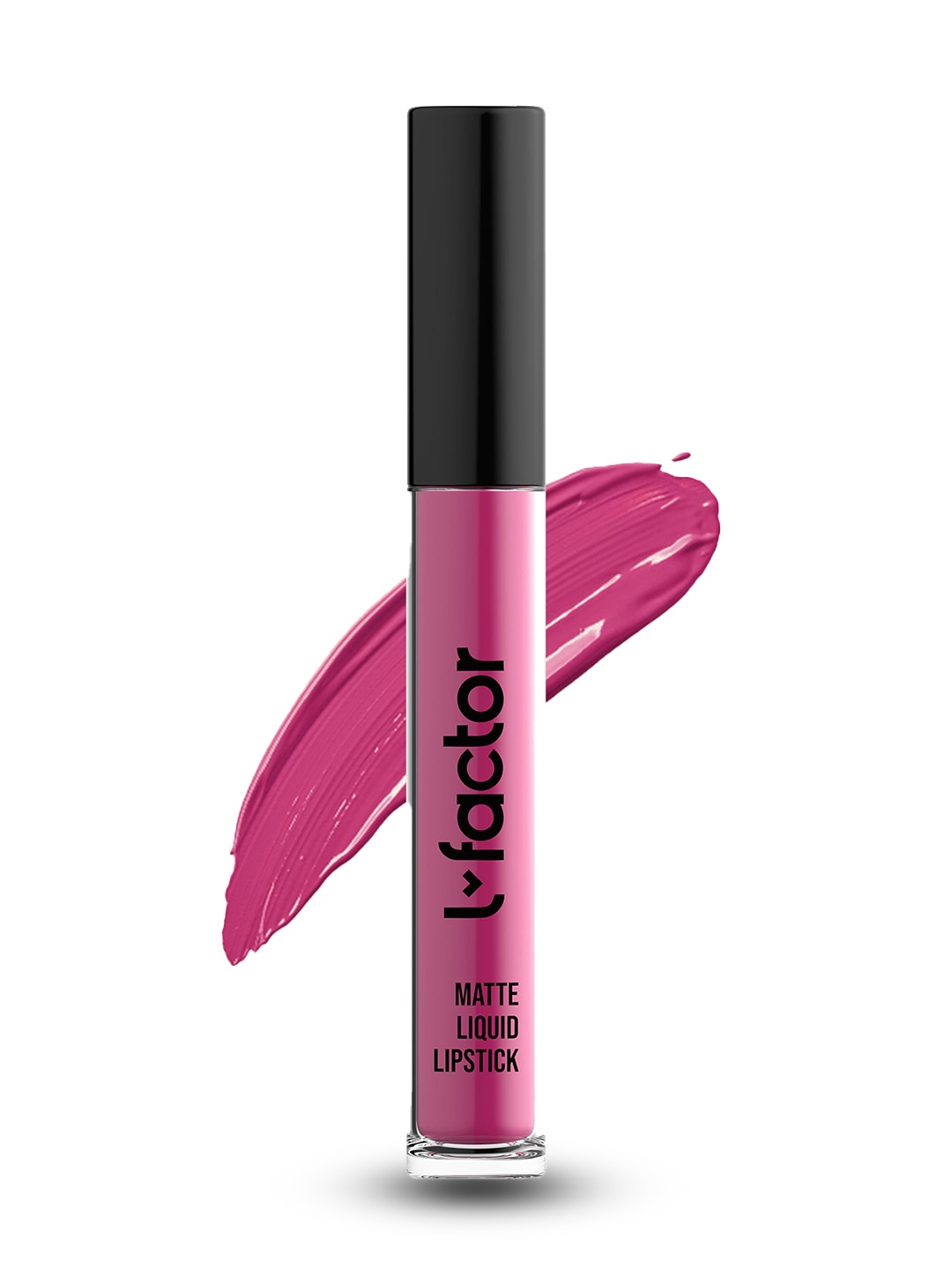 

L Factor Cosmetics New York Matte Liquid Lipstick With Tucuma Butter- 5ml - Scandalous, Pink