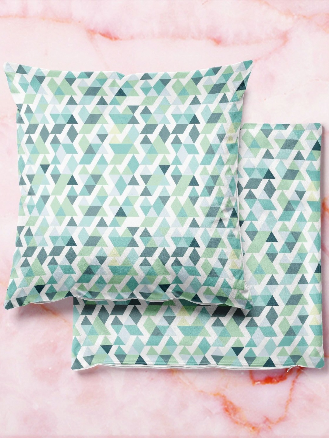 

ArtzFolio Multicoloured Set of 2 Square Cushion Covers, Multi