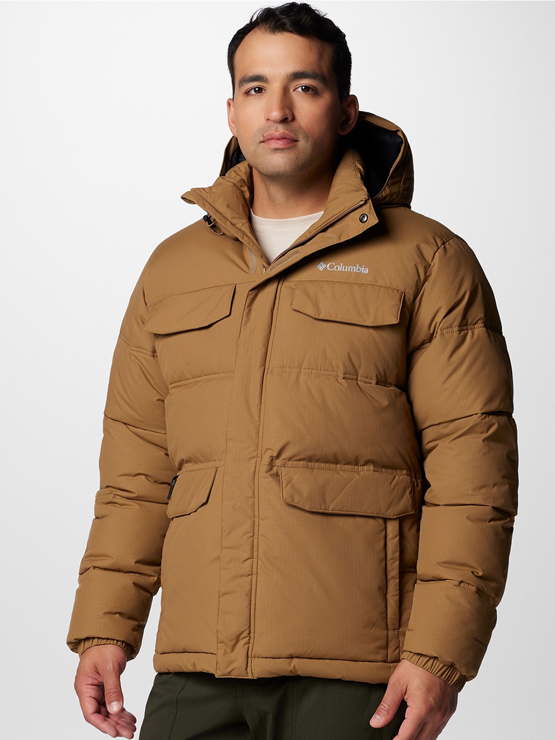 

Columbia Omni-Heat Infinity Landroamer Puffer Jacket, Brown