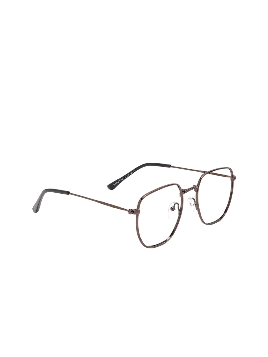 

Specsmakers Unisex Full Rim Aviator Frames, Brown