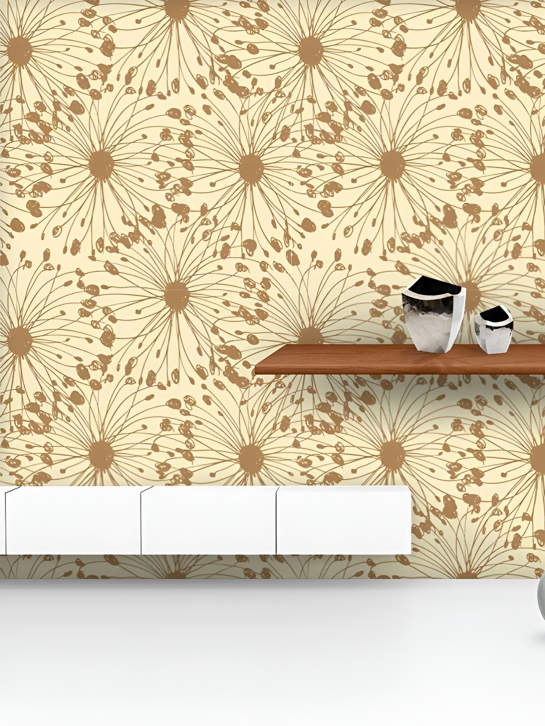 

ArtzFolio Printed UV-Resistant Anti-Bacterial Sketchy CirclesPeel & Stick Wallpaper, Multi