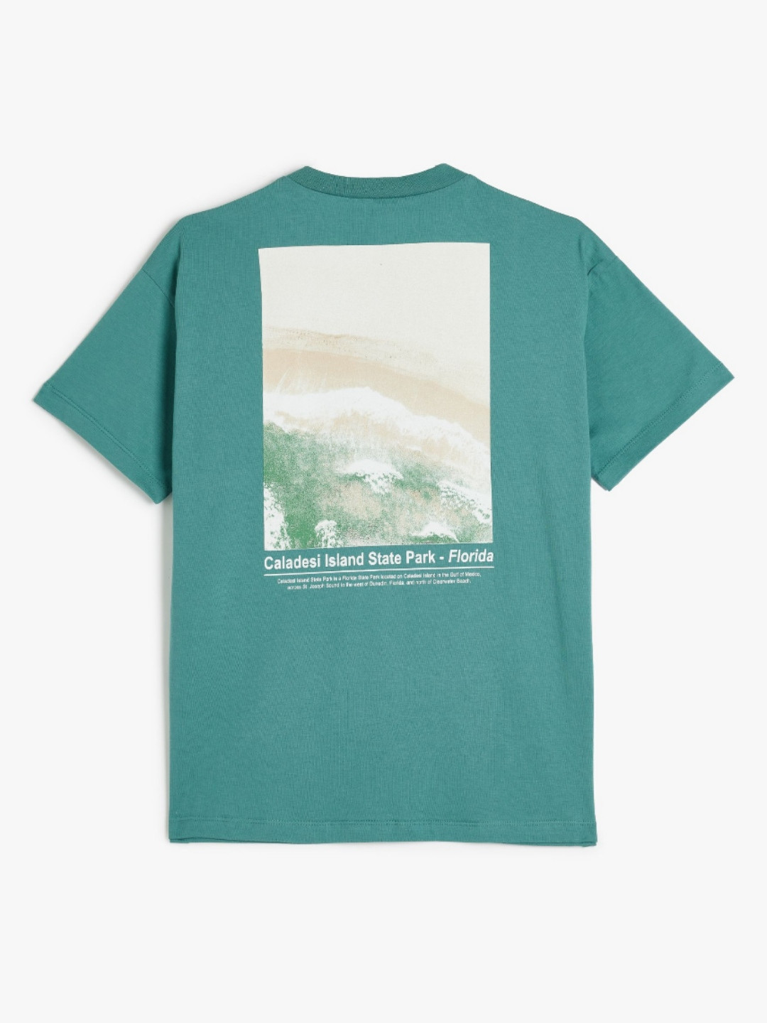

Koton Boys Graphic Printed Round Neck Cotton T-shirt, Olive