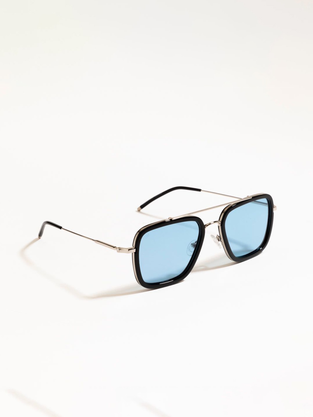 

Urban Monkey Unisex Square Sunglasses with UV Protected Lens S7036_bluelens, Blue
