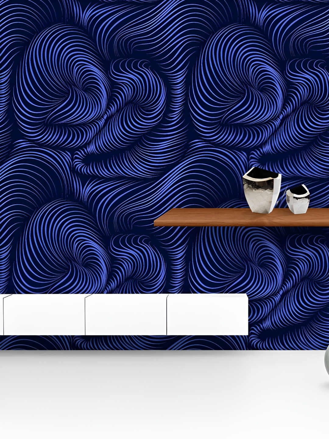 

ArtzFolio Printed UV-Resistant Anti-Bacterial Abstract Pattern Peel & Stick Wallpaper, Multi