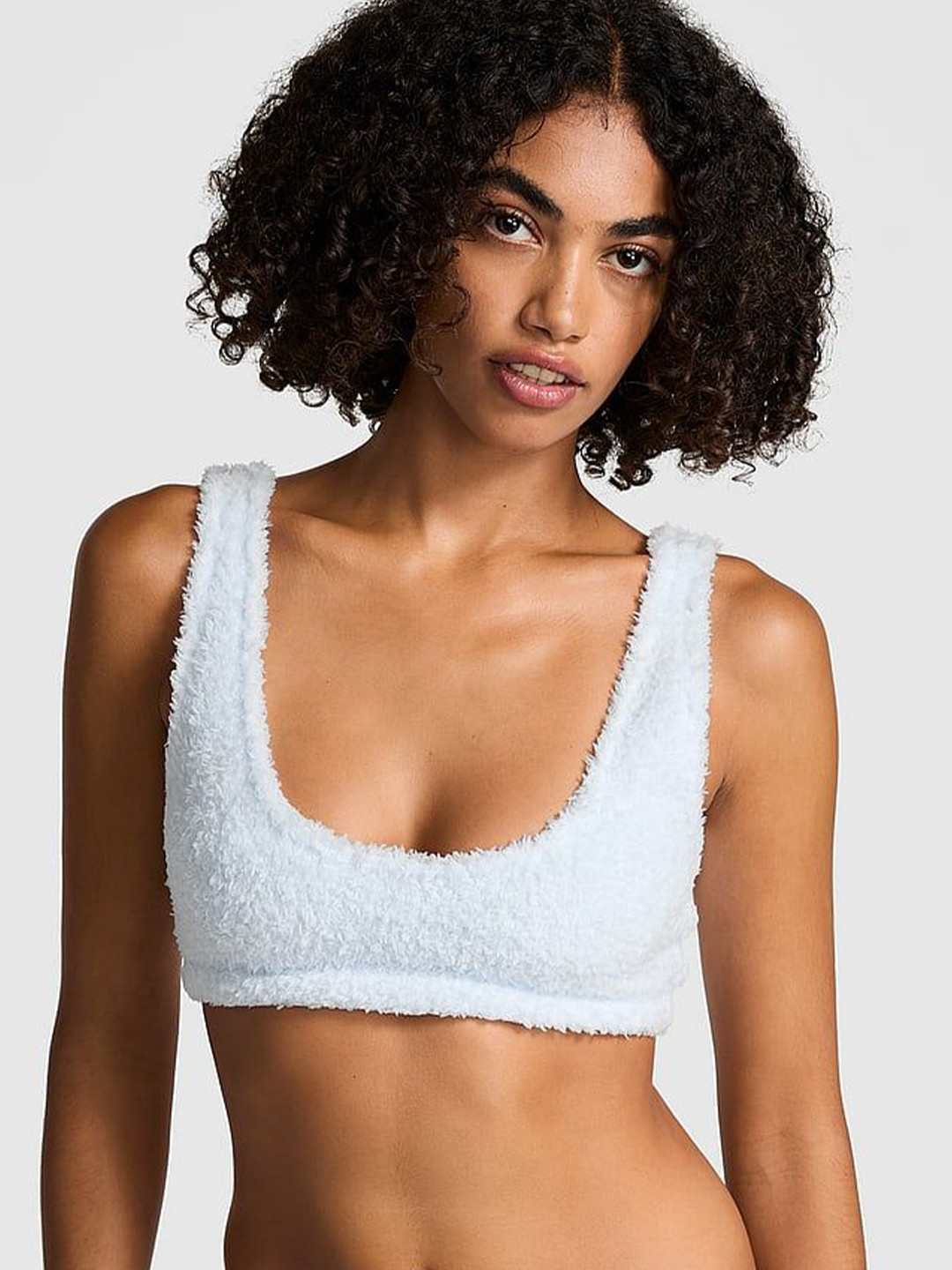 

Victoria's Secret Women Cut and Sew Bralette Full Coverage Bra, Blue