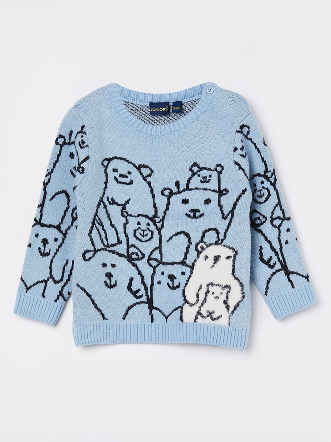 

Juniors by Lifestyle Boys Printed Pullover, Blue