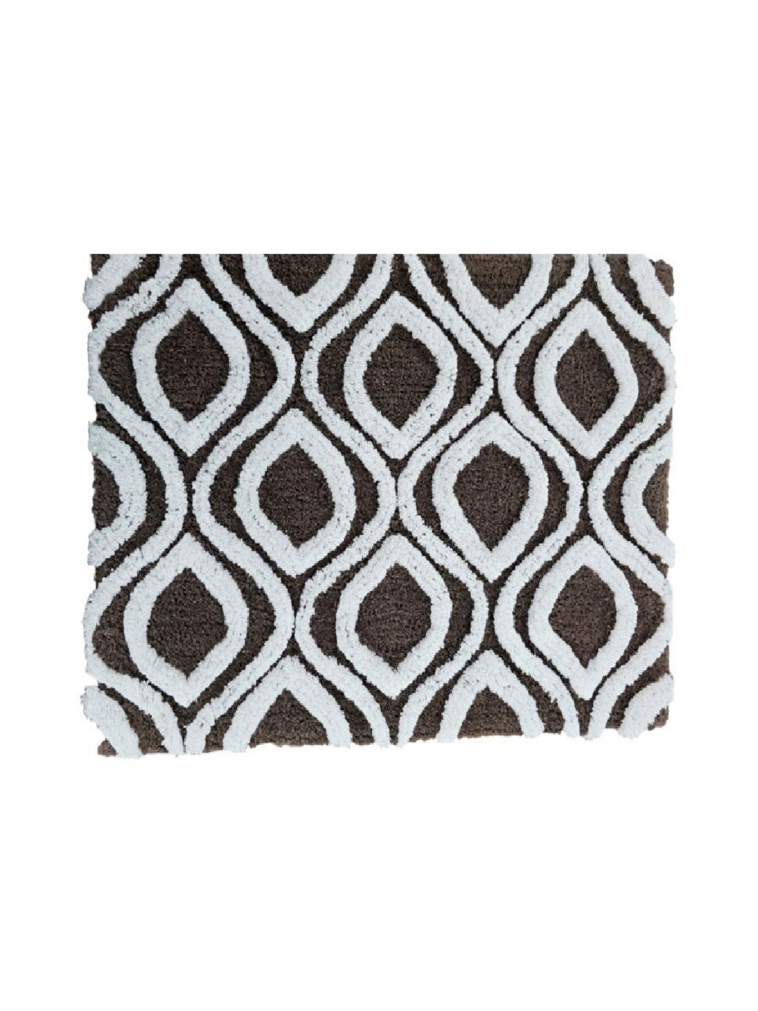 

Aura Brown & White Printed 1800 GSM Bath Rugs