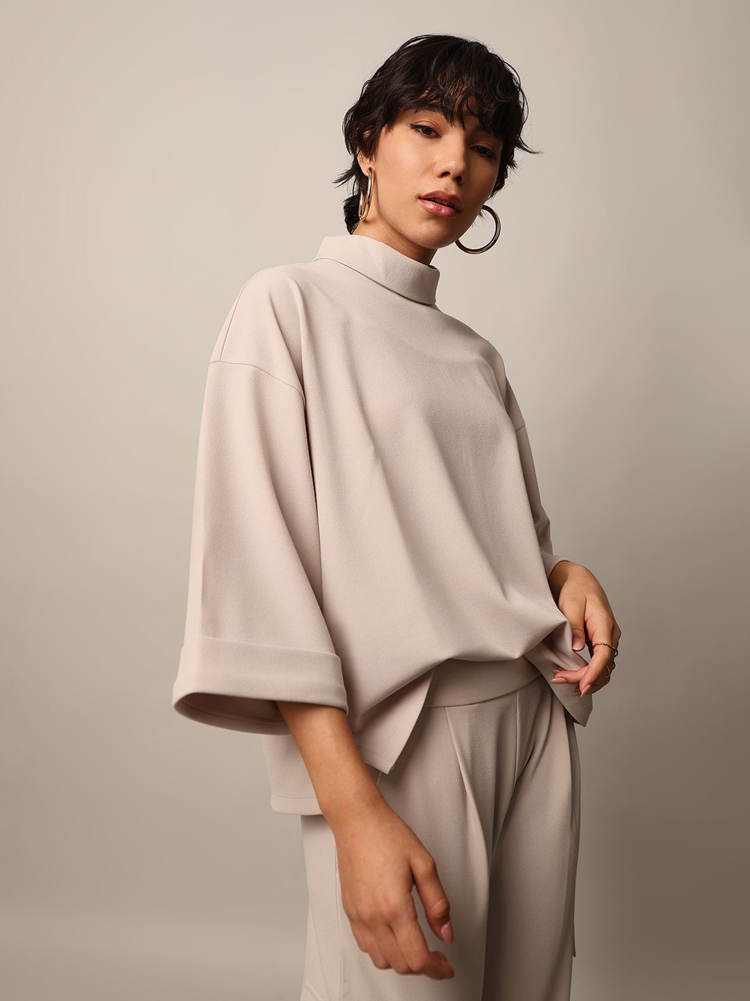 

ONLY Women A-Line Top, Beige