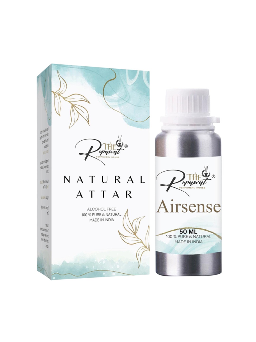 

THE RUPAWAT Perfumery House Airsense Attar- 50 ml, Transparent