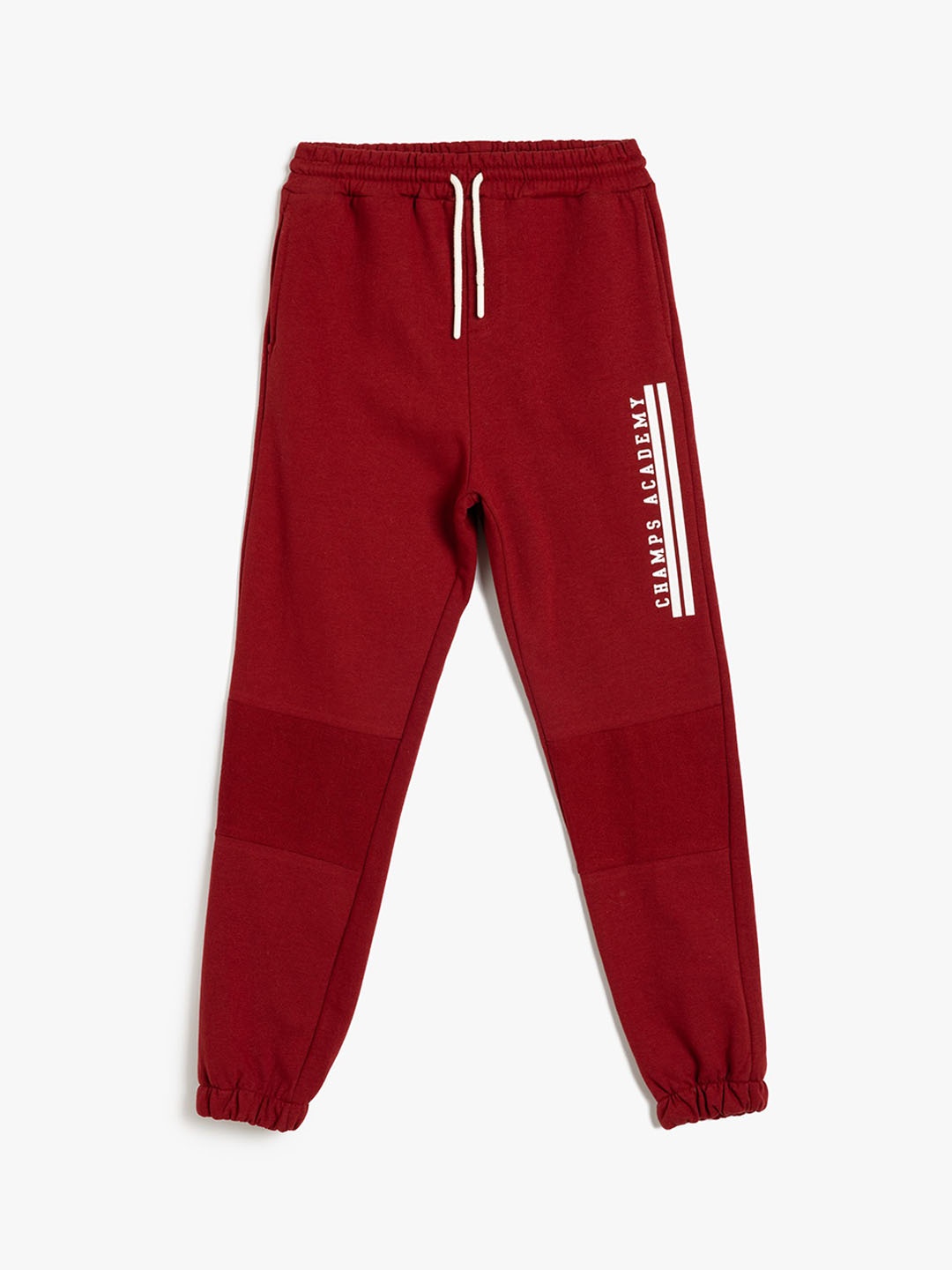 

Koton Boys Printed Joggers, Maroon