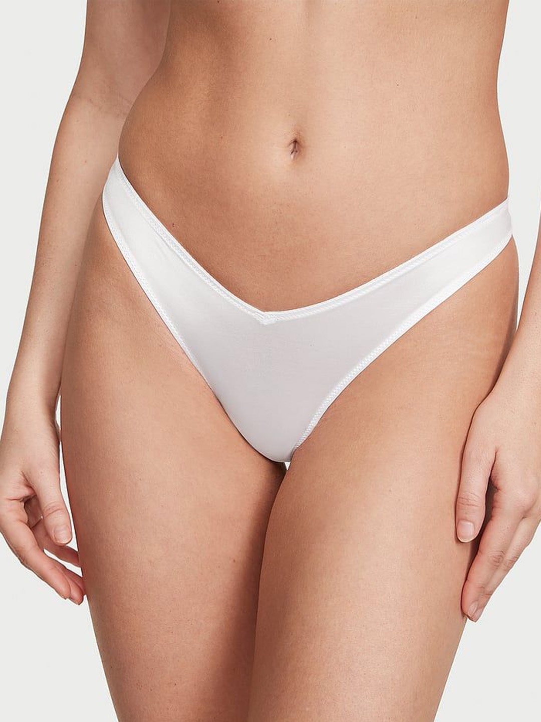 

Victoria's Secret Women Low-Rise Thongs Briefs, White