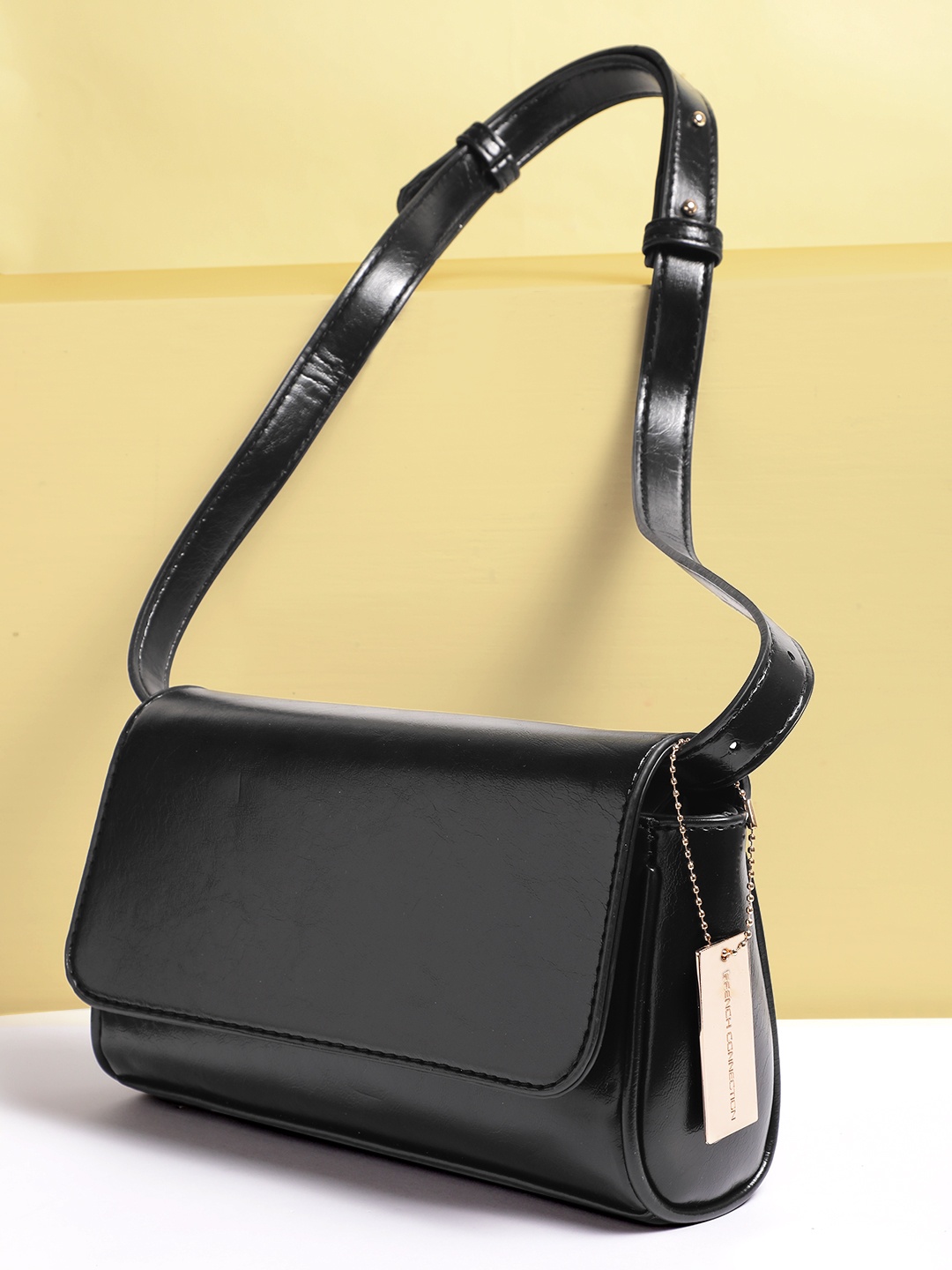 

French Connection Detachable Strap Sling Bag, Black