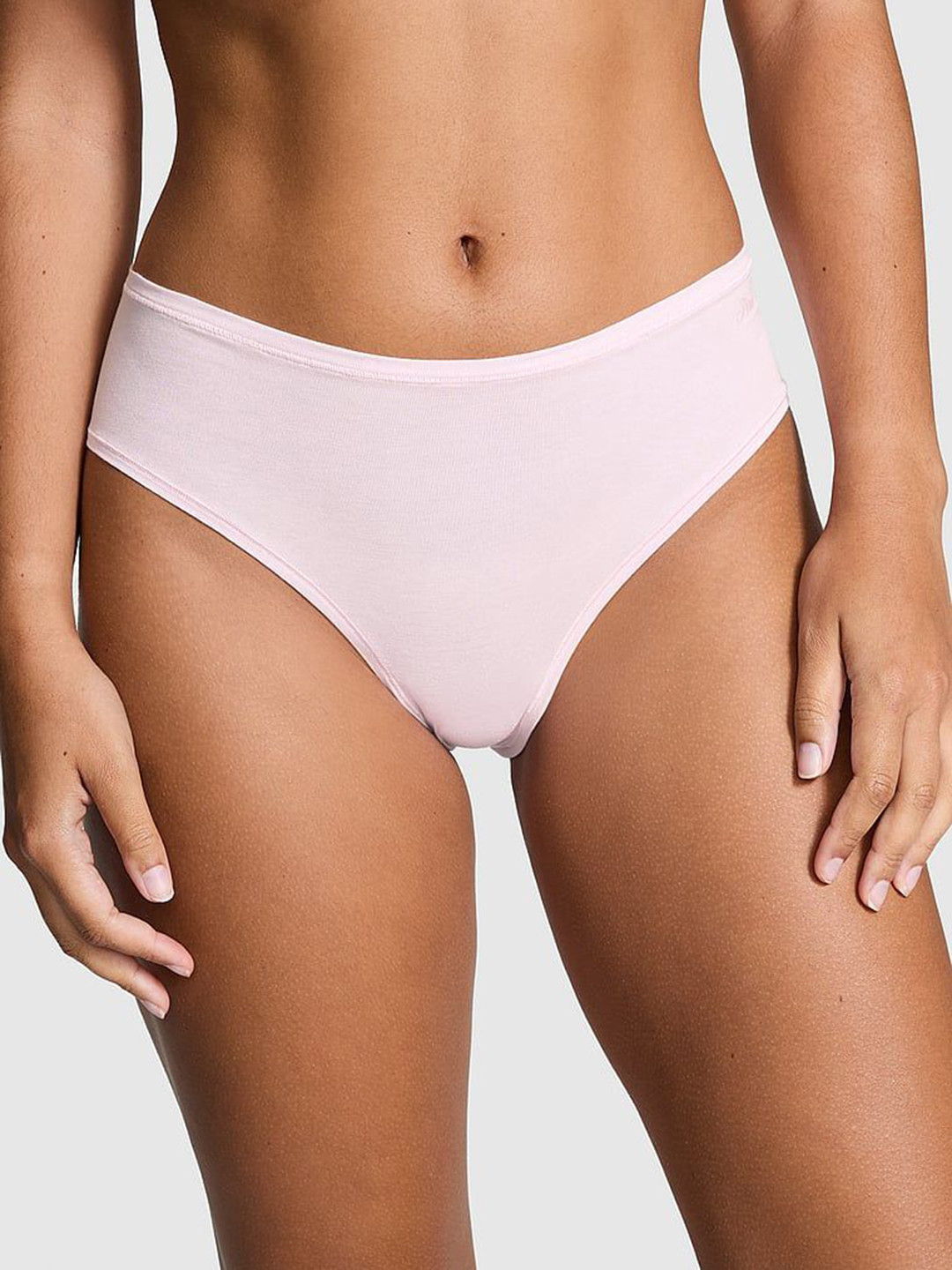 

Victoria's Secret Women Cotton Cheeky Panty 1124584669IO, Pink