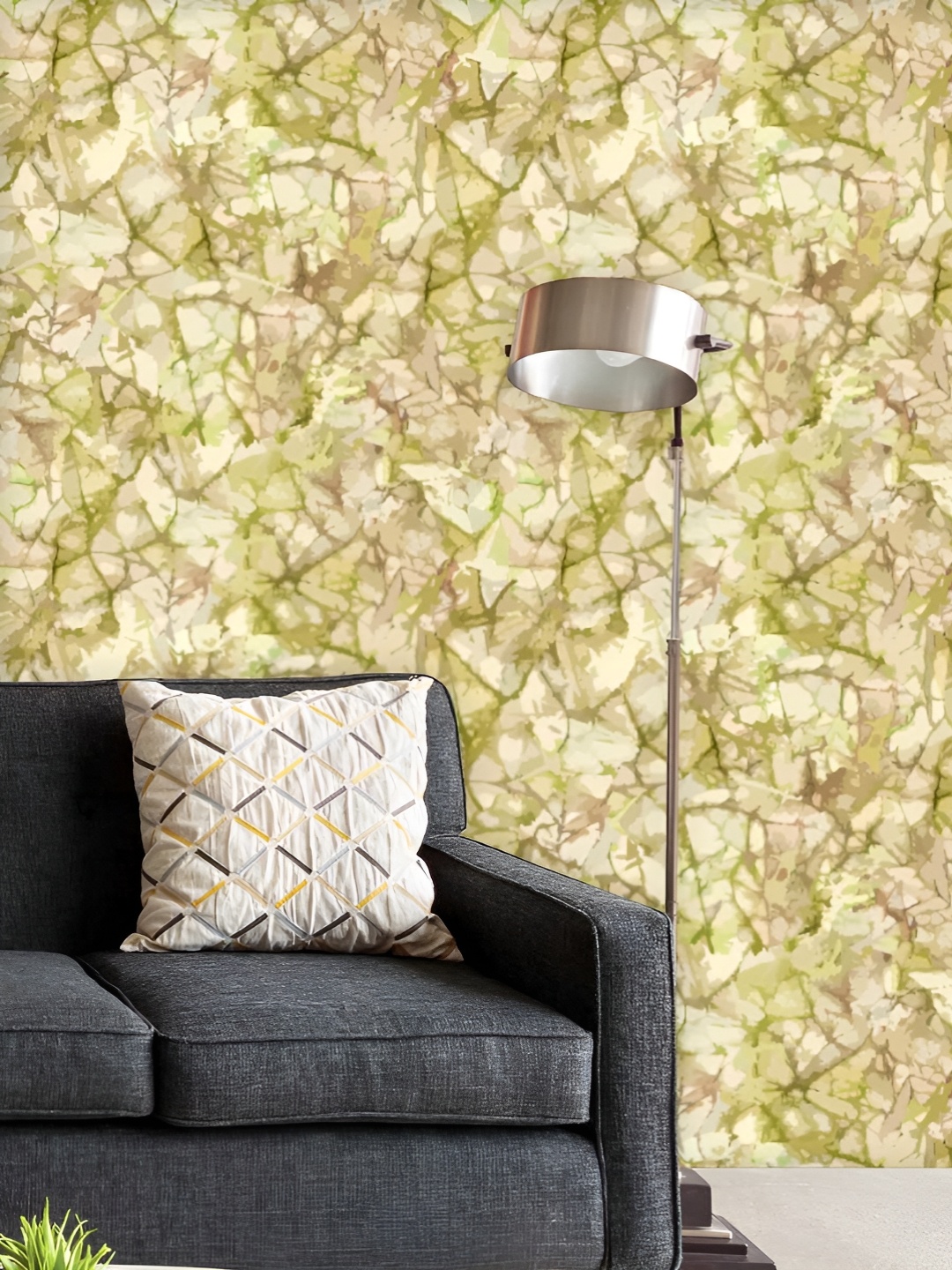 

ArtzFolio Printed UV-Resistant Anti-Bacterial Bright SandPeel & Stick Wallpaper, Multi