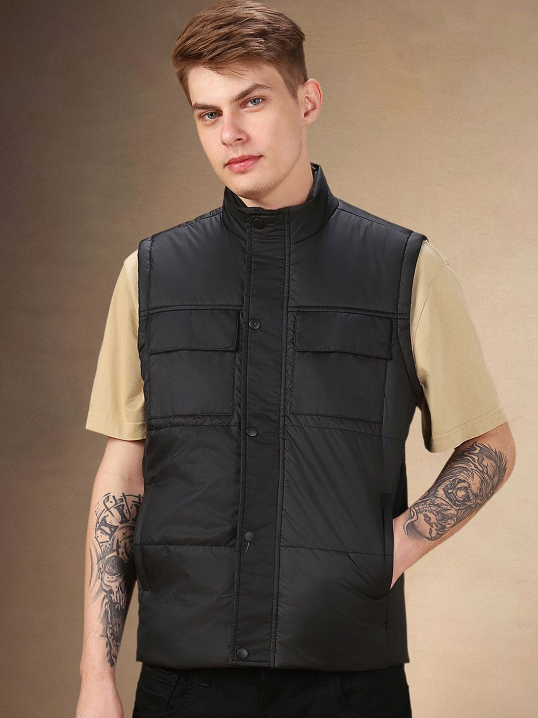 

Dennis Lingo Men Tailored Jacket, Black