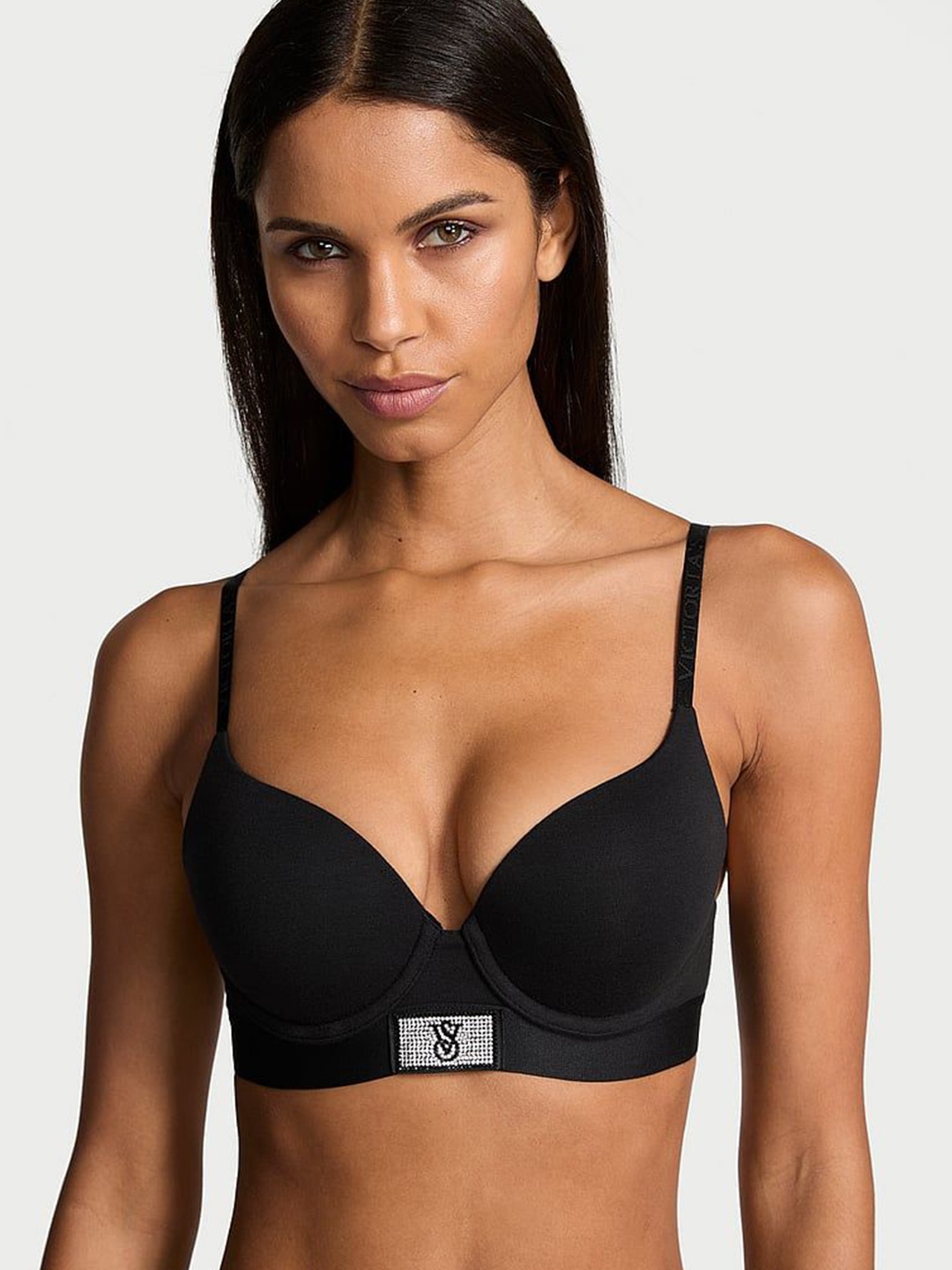 

Victoria's Secret Women Full Coverage Underwired Heavily Padded Push-Up Bra, Black