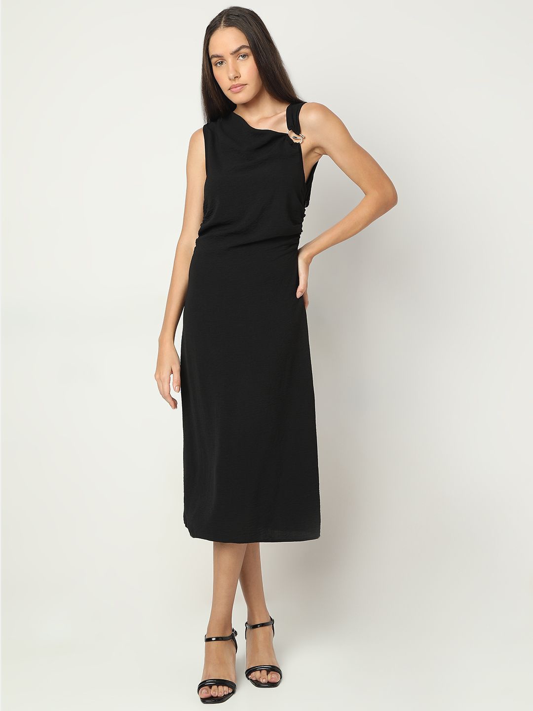 

Vero Moda Women Jumper Midi Dress, Black