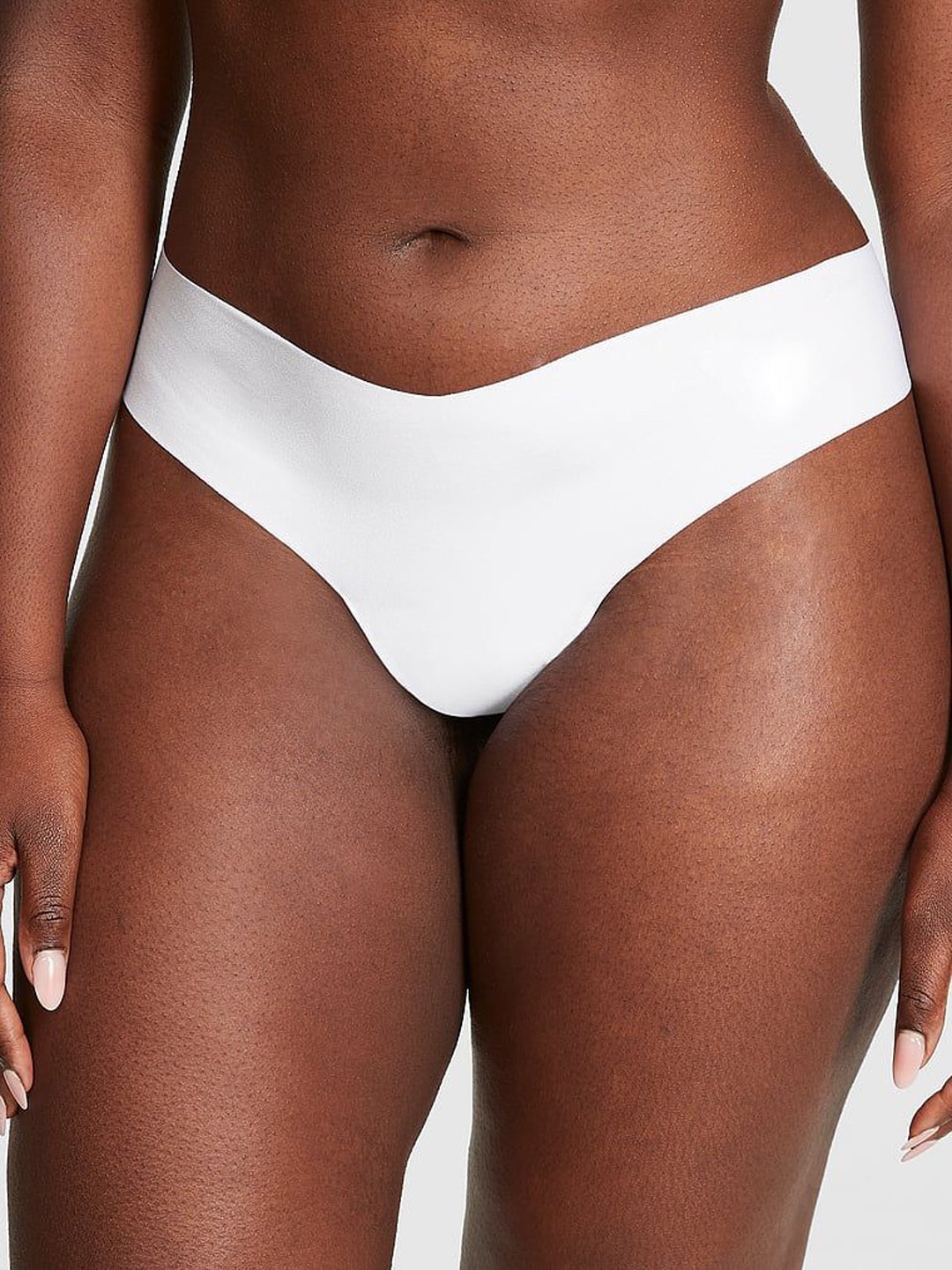

Victoria's Secret Women Solid Low-Rise Bikini Briefs, White