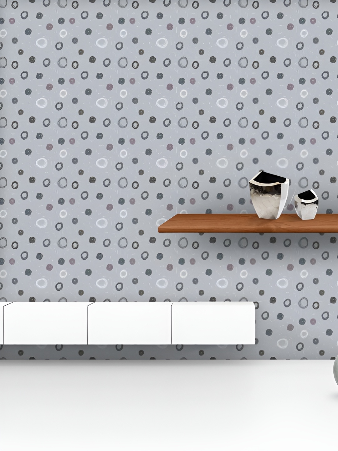 

ArtzFolio Printed UV-Resistant Anti-Bacterial Hand Drawn Design Peel & Stick Wallpaper, Multi