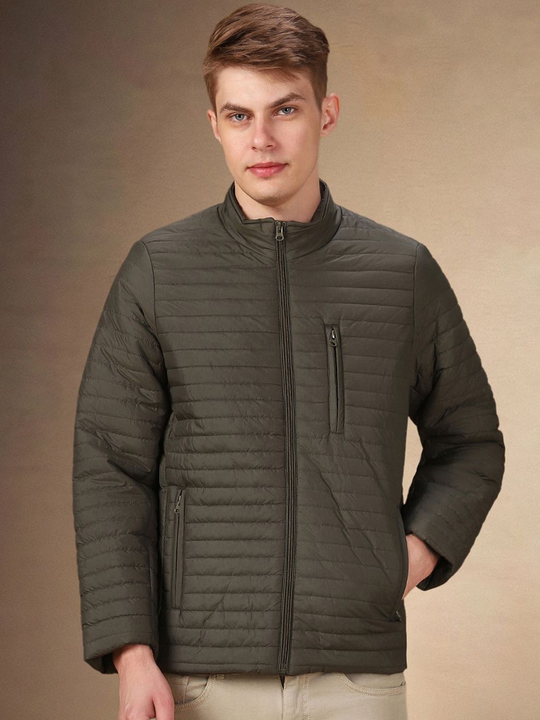 

Dennis Lingo Men Quilted Jacket, Olive