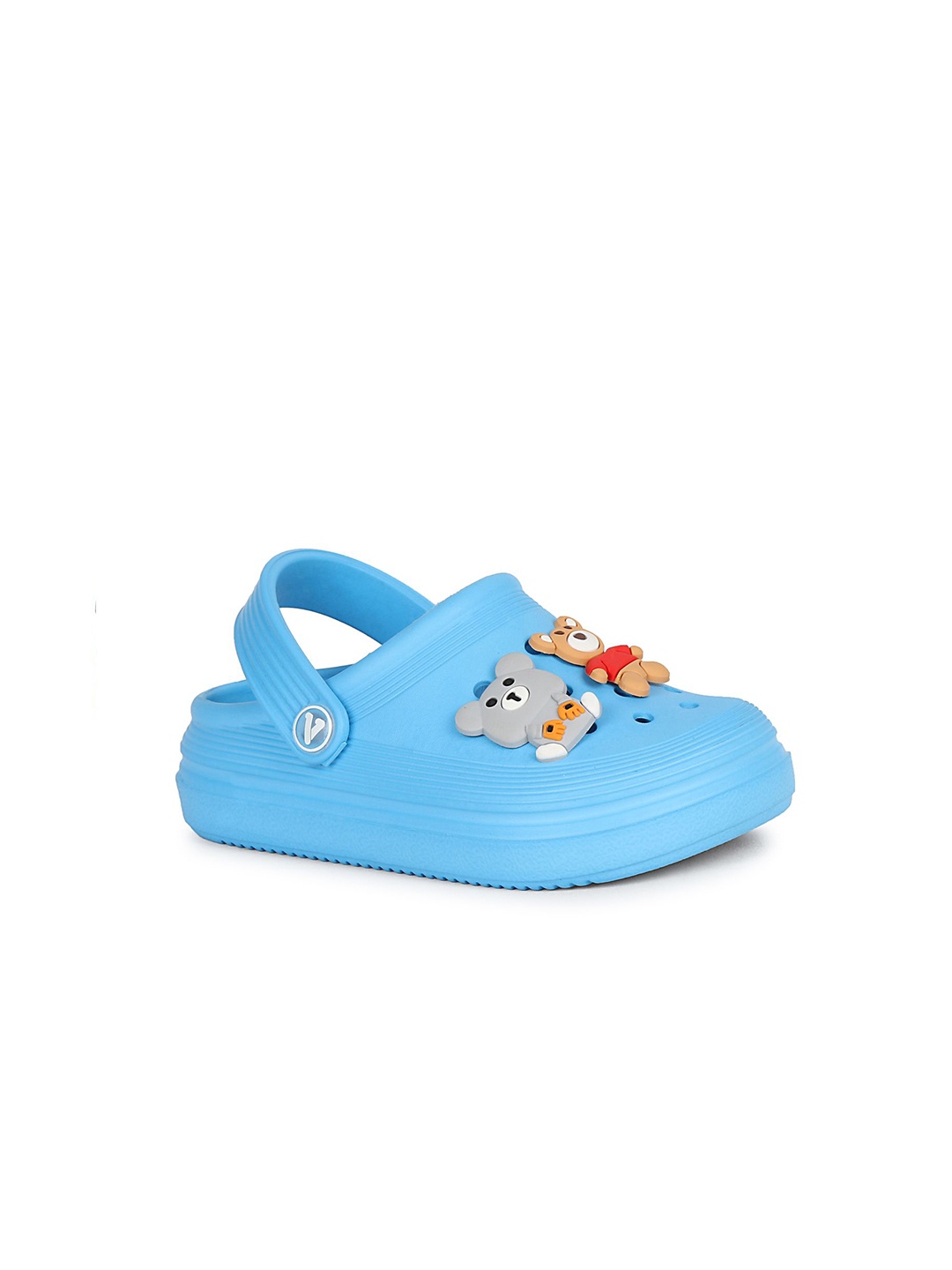 

Aqualite Boys Self Design Croslite Clogs, Turquoise blue