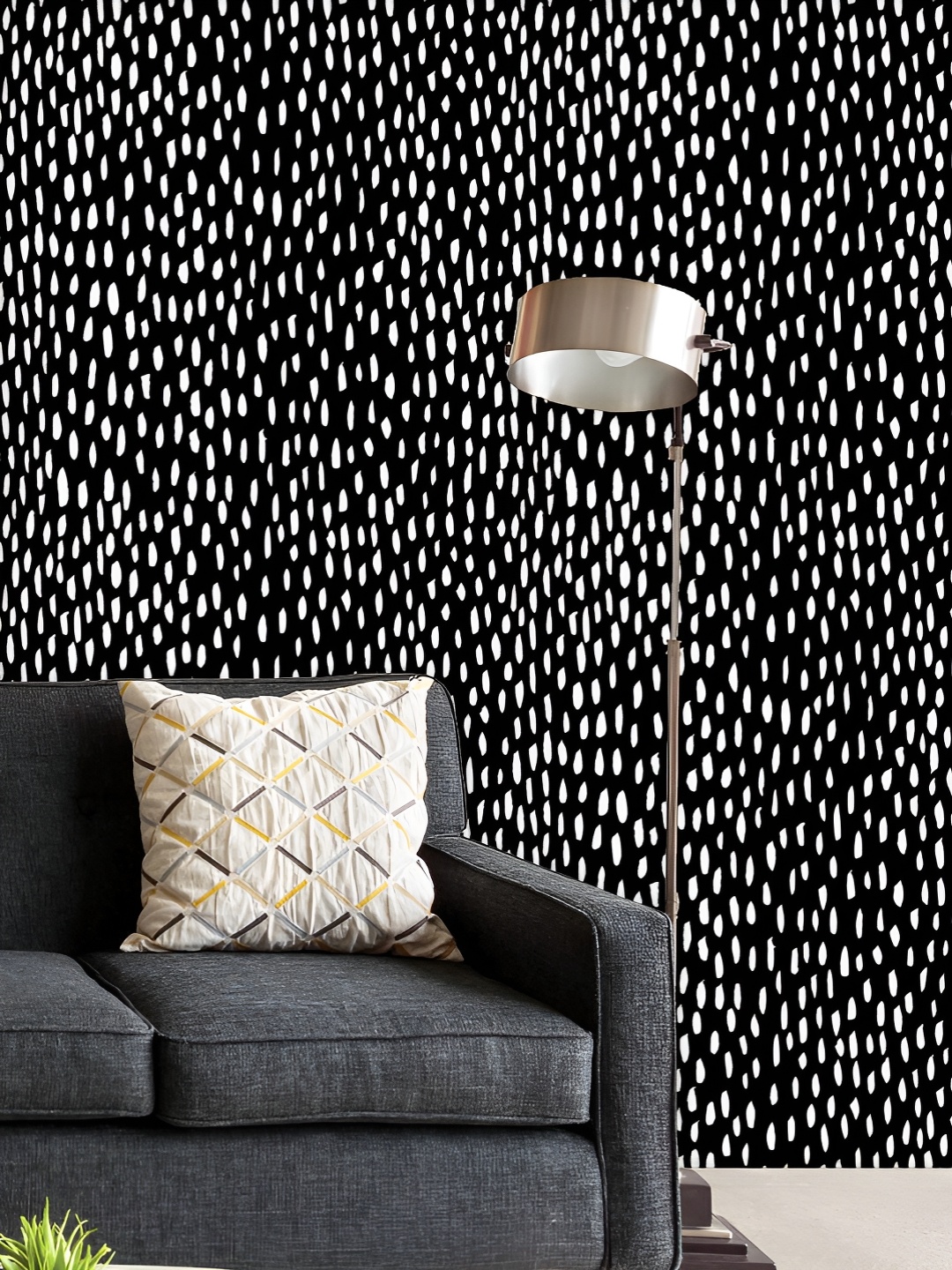 

ArtzFolio Printed UV-Resistant Anti-Bacterial Brush Pattern Peel & Stick Wallpaper, Multi