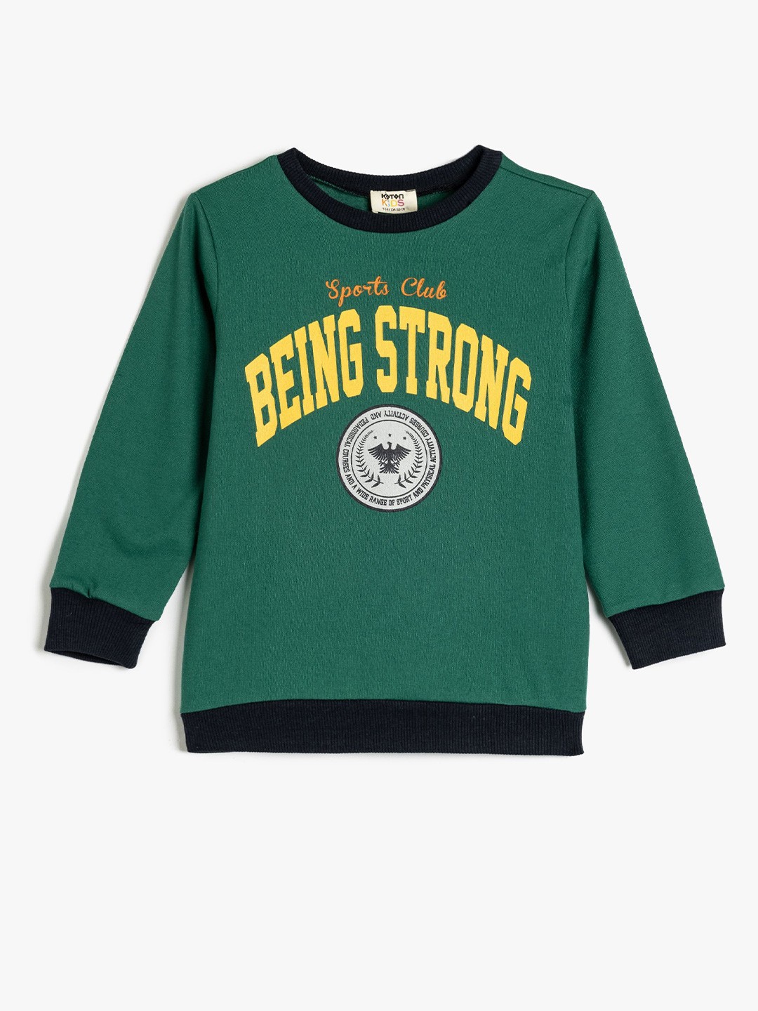 

Koton Boys Printed Sweatshirt, Green
