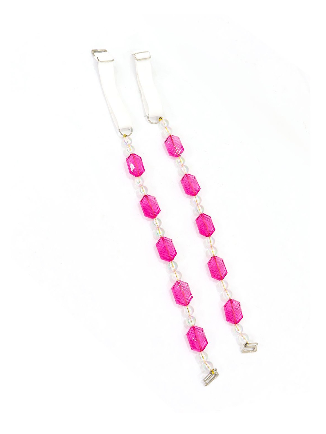 

VAGHBHATT All Day Comfort Bra Straps and Extenders Lingerie accessories, Pink