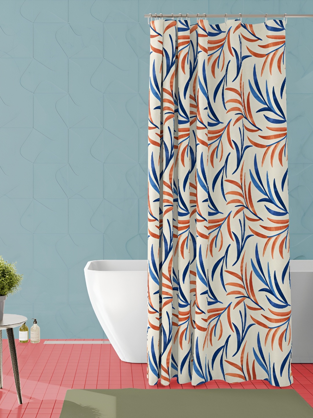 

ArtzFolio Single Piece Waterproof Polyester Shower Curtain, Multi