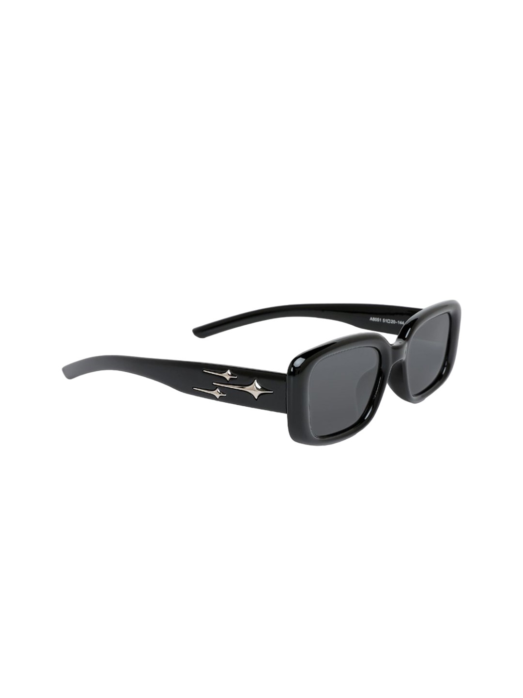 

London Rag Women Rectangle Sunglasses with UV Protected Lens SG140, Black