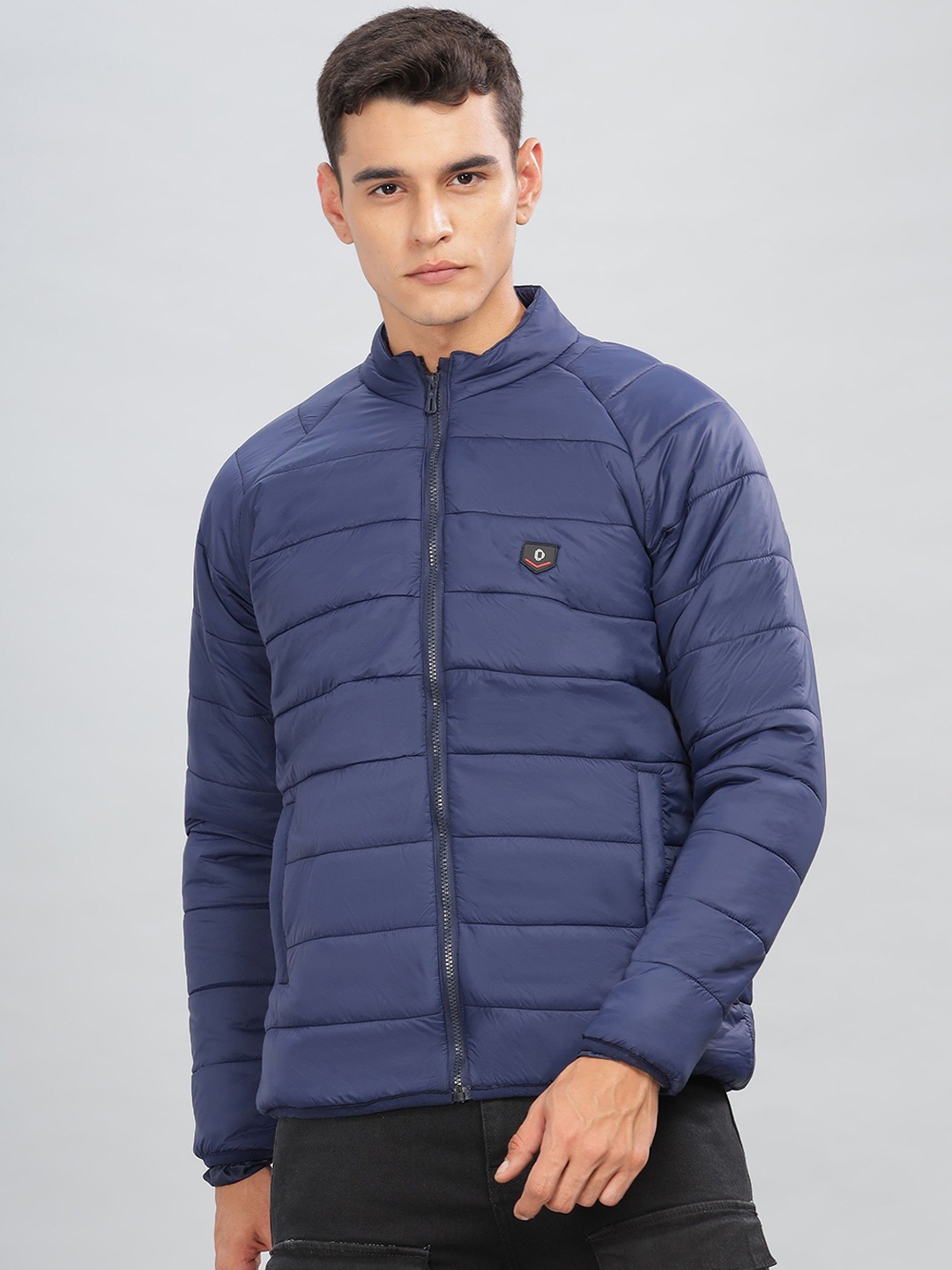 

Dollar Men Lightweight Bomber Jacket, Navy blue