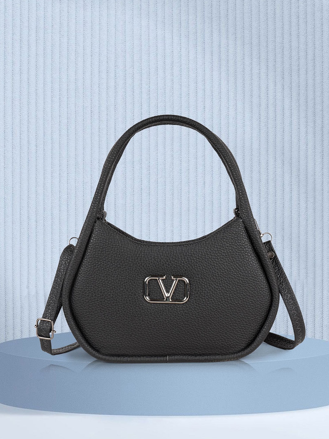 

YOYOWING Bucket Sling Bag with Tasselled, Black