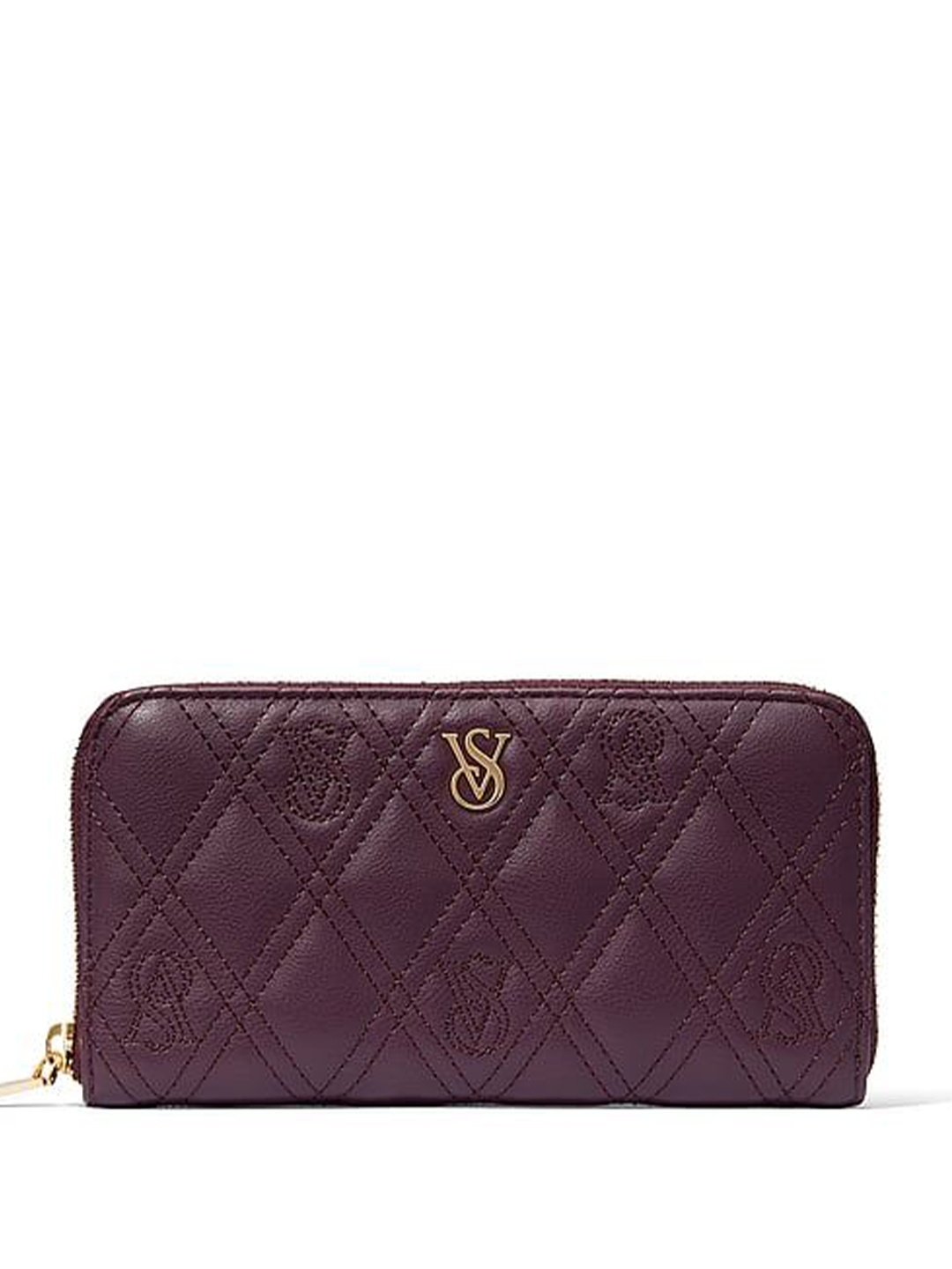 

Victoria's Secret Women Zip Around Wallet, Violet