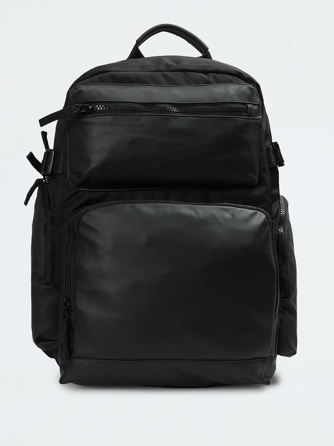 

max Men Ergonomic Non-Padded Backpack, Black