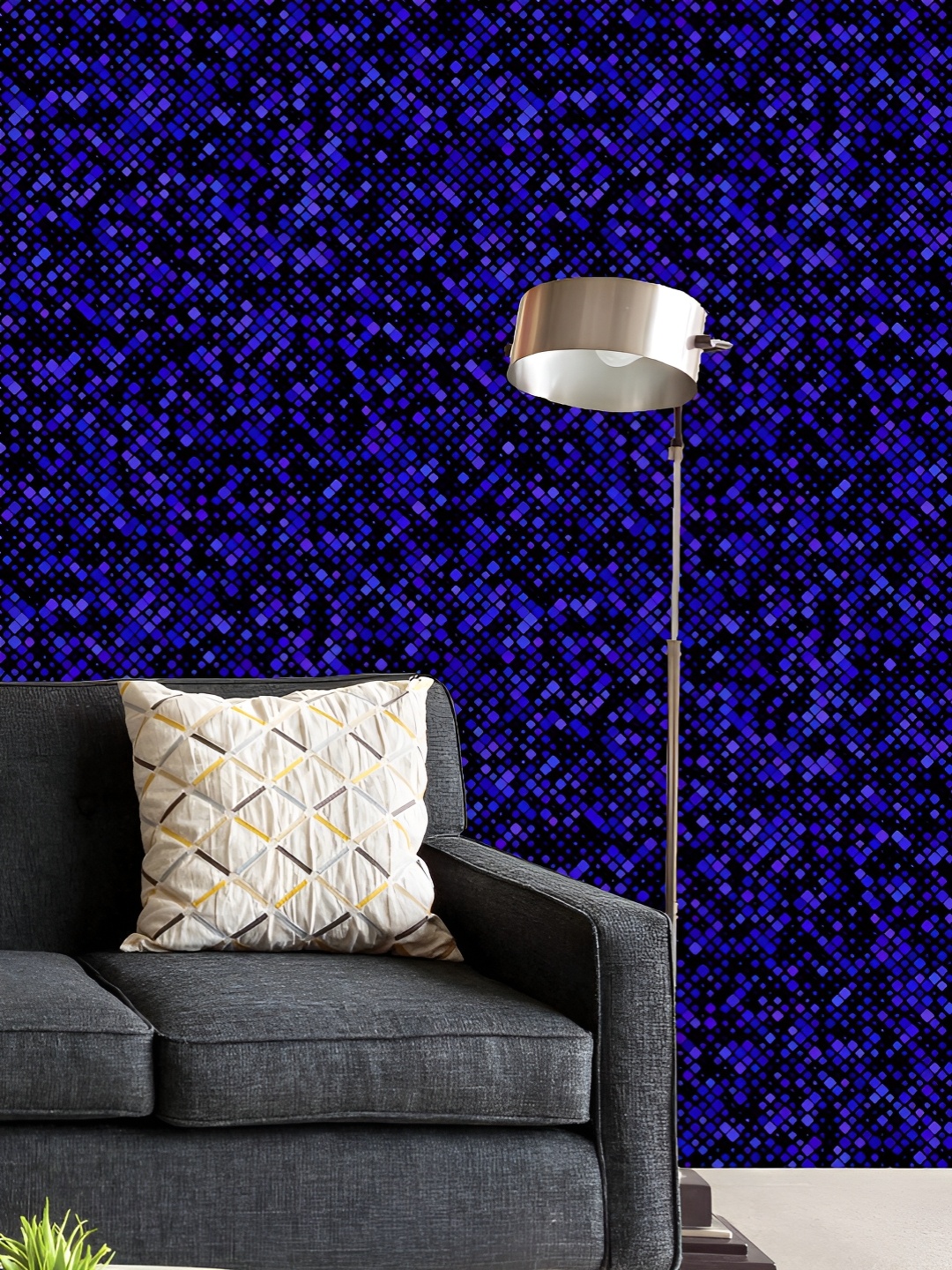 

ArtzFolio Printed UV-Resistant Anti-Bacterial Tiled Mosaic Pattern Peel & Stick Wallpaper, Multi