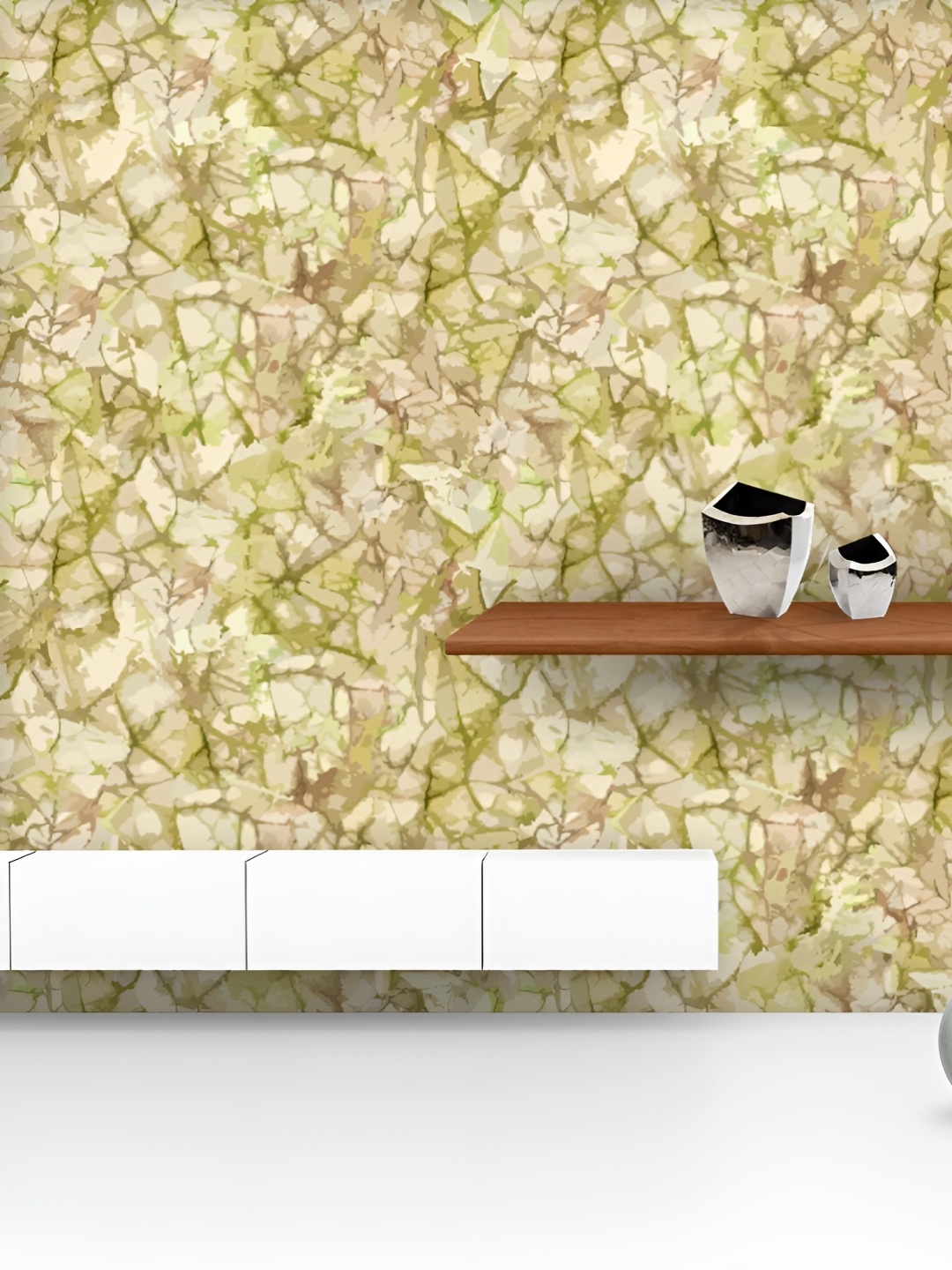 

ArtzFolio Printed UV-Resistant Anti-Bacterial Bright SandPeel & Stick Wallpaper, Multi