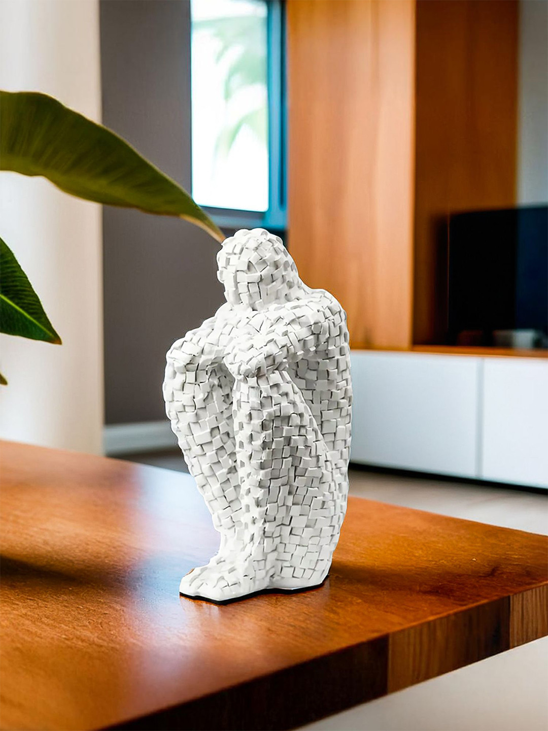 

Ekhasa White Brick Man Figurine Showpiece