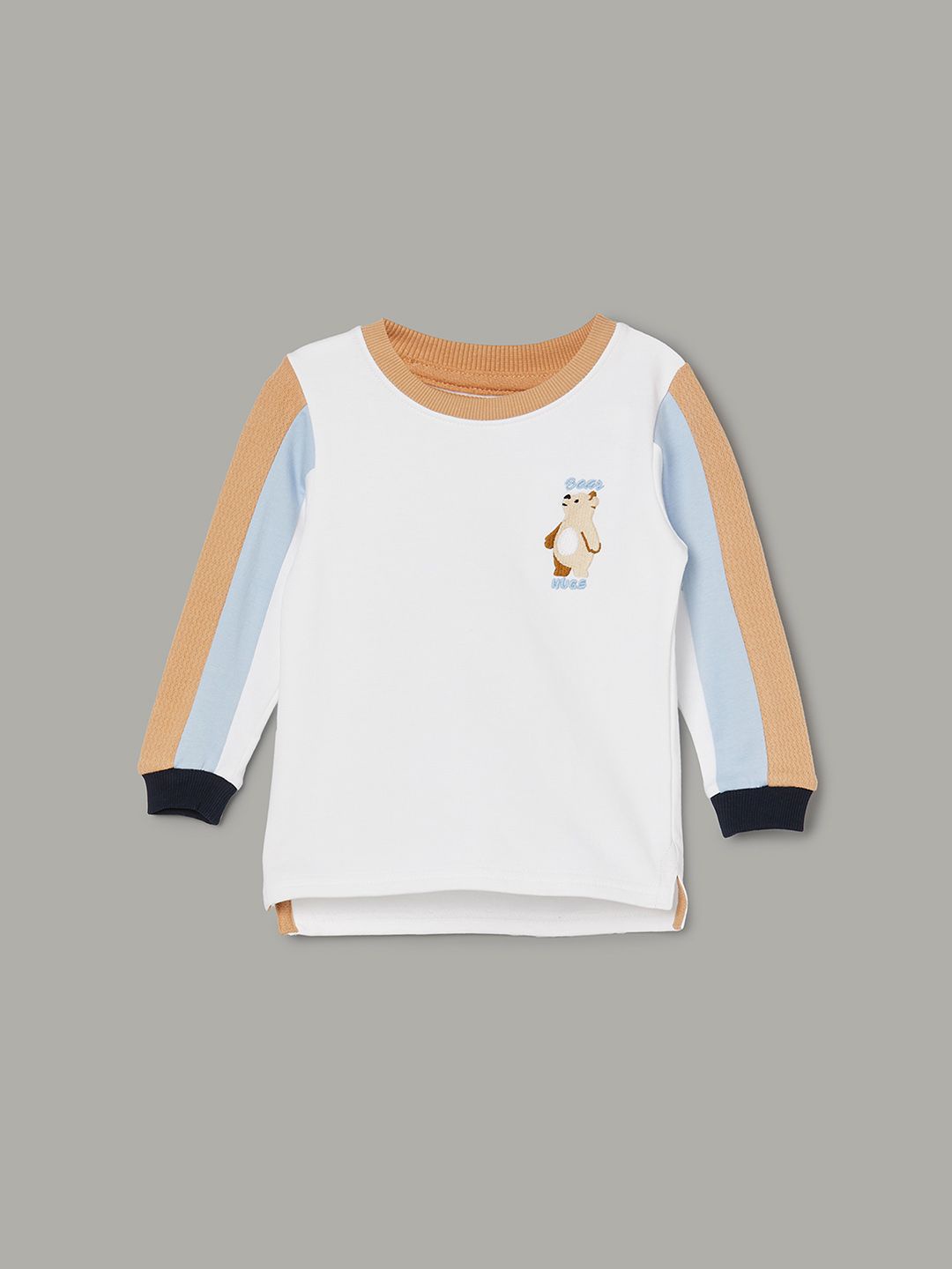 

Juniors by Lifestyle Boys Cotton Printed Sweatshirt, White