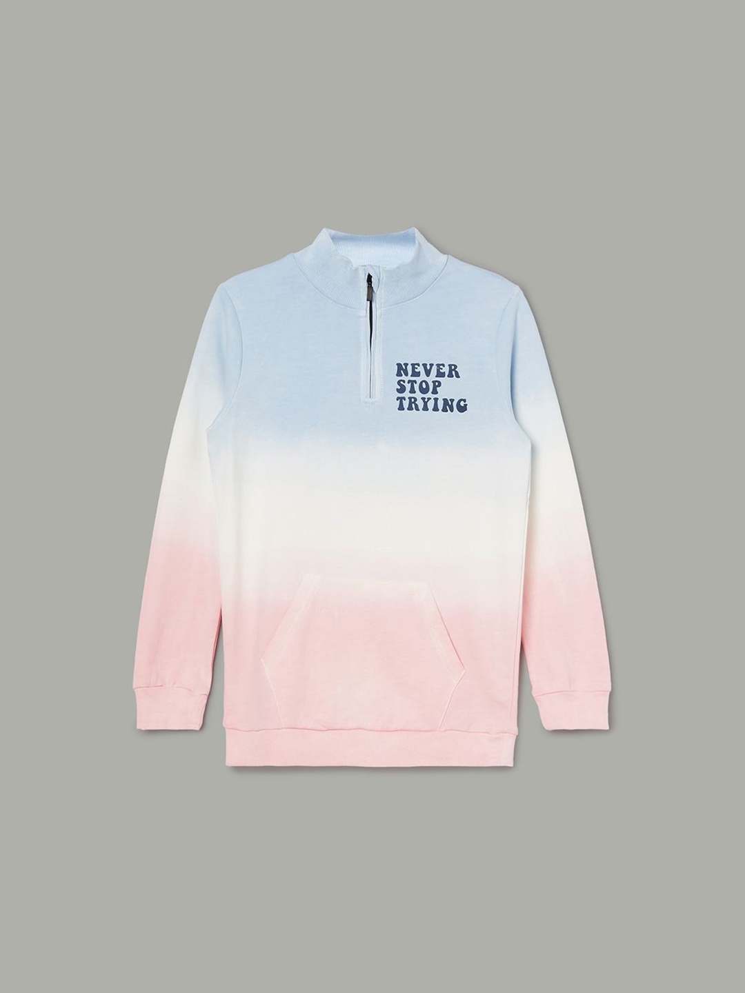 

Fame Forever by Lifestyle Boys Colourblocked Sweatshirt, Blue
