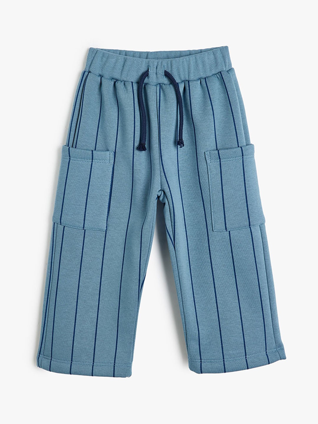 

Koton Boys Striped Track Pants, Blue