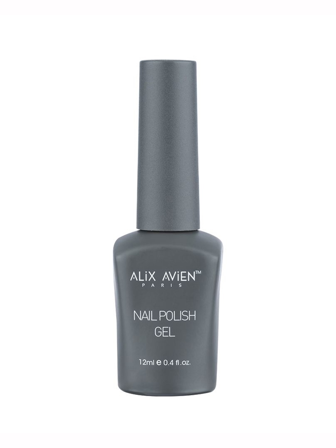 

ALIX AVIEN PARIS Quick Dry Nail Polish Gel- 12 ml - Black 01