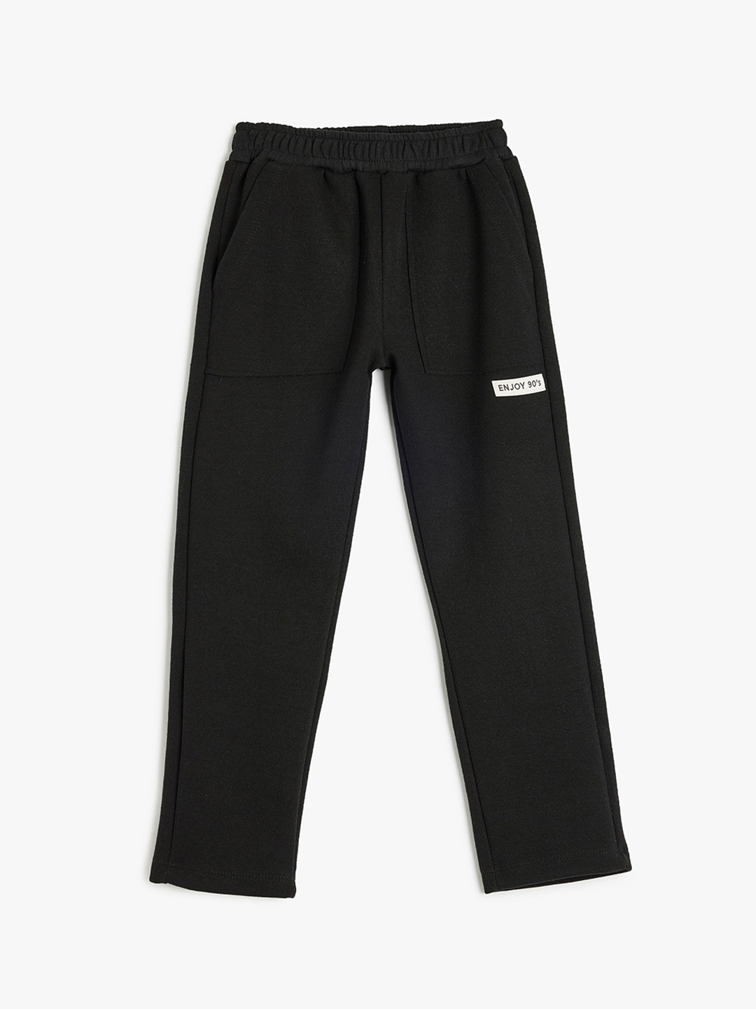 

Koton Boys Regular Fit Mid-Rise Track Pants, Black