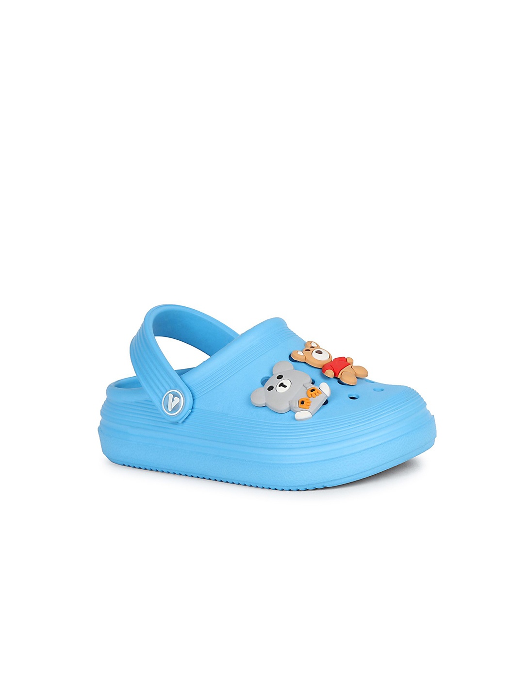 

Aqualite Boys Self Design Clog Flip Flops, Turquoise blue